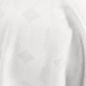 Linea Fabric from Chess Geo collection - black-grey geometric woven