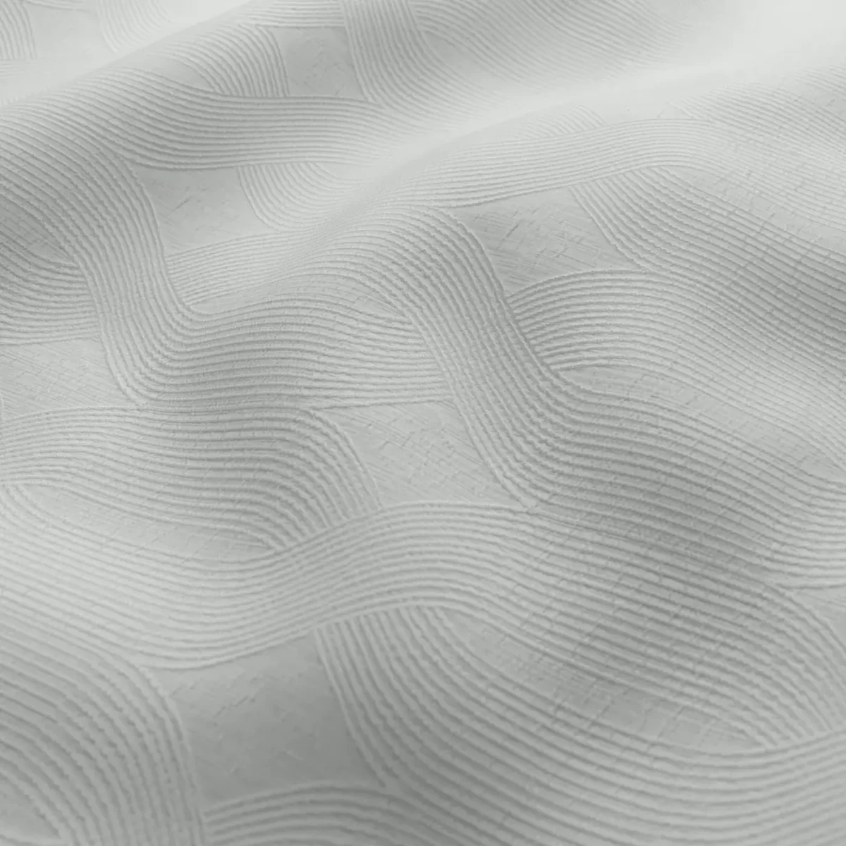 Linea Fabric - Snow by Linea Fabric from Chess Geo collection - black-grey geometric woven