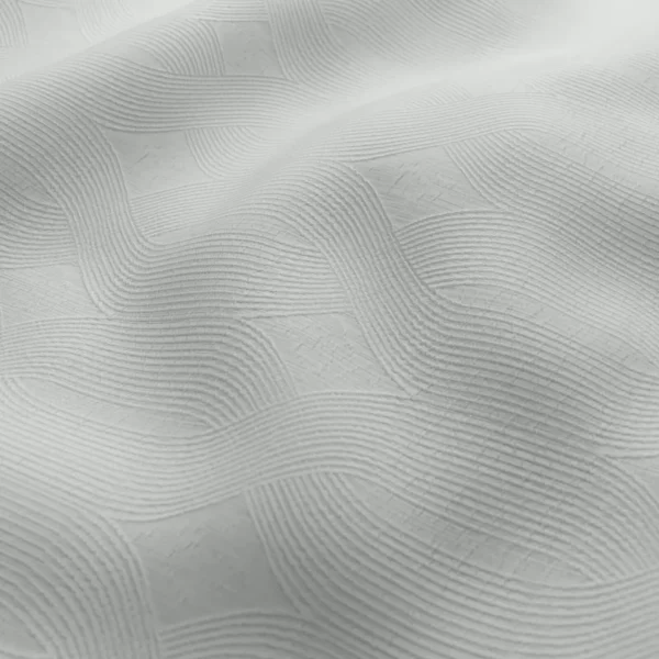 Linea Fabric - Snow by Linea Fabric from Chess Geo collection - black-grey geometric woven