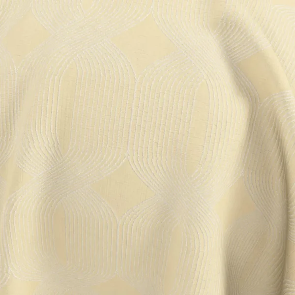 Linea Fabric - Honey by Linea Fabric from Chess Geo collection - yellow geometric woven