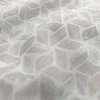 Prism Fabric from Chess Geo collection - black-grey geometric woven