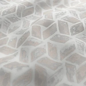 Prism Fabric from Chess Geo collection - black-grey geometric woven