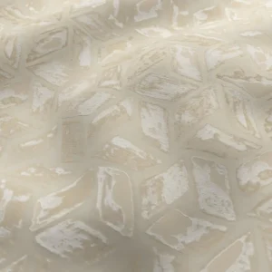 Prism Fabric from Chess Geo collection - yellow geometric woven