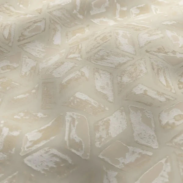 Prism Fabric - Dune by Prism Fabric from Chess Geo collection - yellow geometric woven