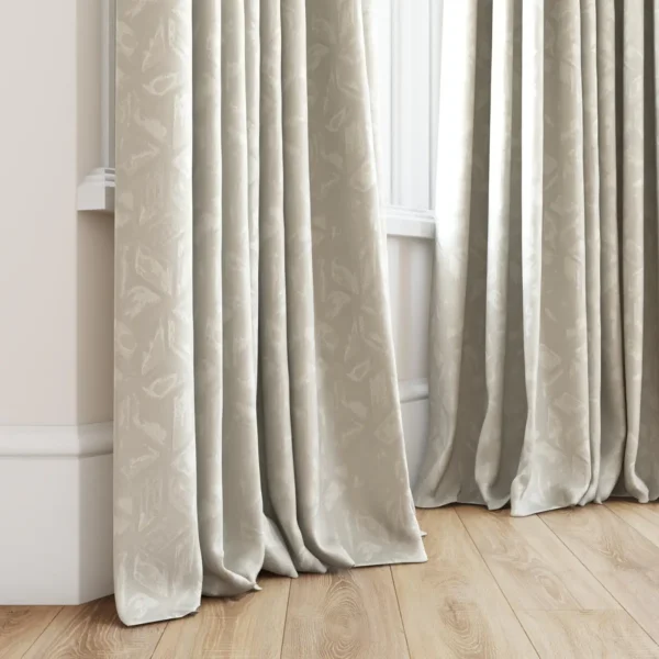 Prism Fabric - Flax by Prism Fabric from Chess Geo collection - neutral geometric woven