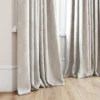 Linea Fabric from Chess Geo collection - neutral geometric woven