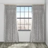 Lattice Fabric from Chess Geo collection - black-grey geometric woven