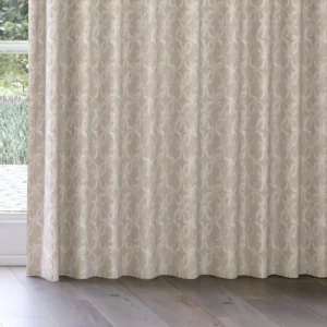Kaleida Fabric from Chess Geo collection - brown botanical woven