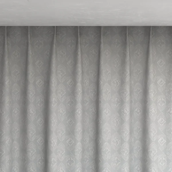Forma Fabric from Chess Geo collection - black-grey geometric woven