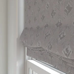 Forma Fabric from Chess Geo collection - black-grey geometric woven