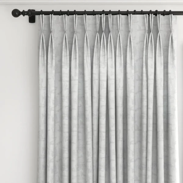 Tessaro Fabric from Chess Geo collection - black-grey misc woven