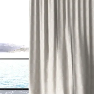 Linea Fabric from Chess Geo collection - neutral geometric woven