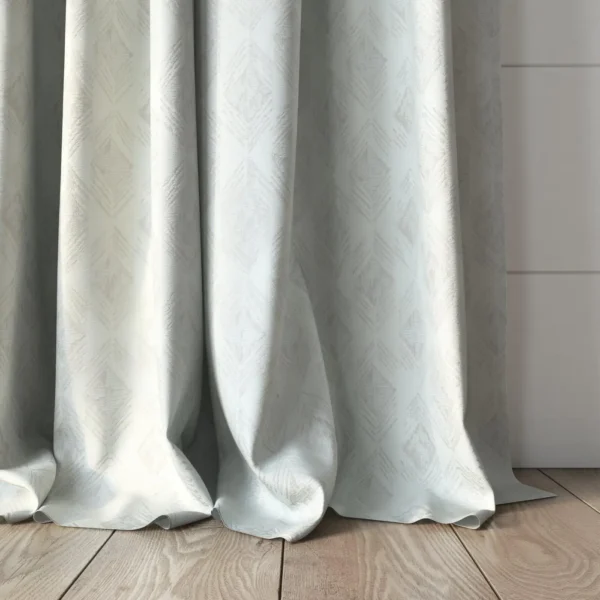 Forma Fabric from Chess Geo collection - black-grey geometric woven