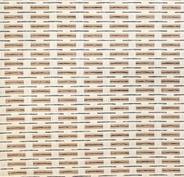 Corelli Fabric - Mocha by Corelli Fabric from Chess Vivaldi collection - yellow geometric woven