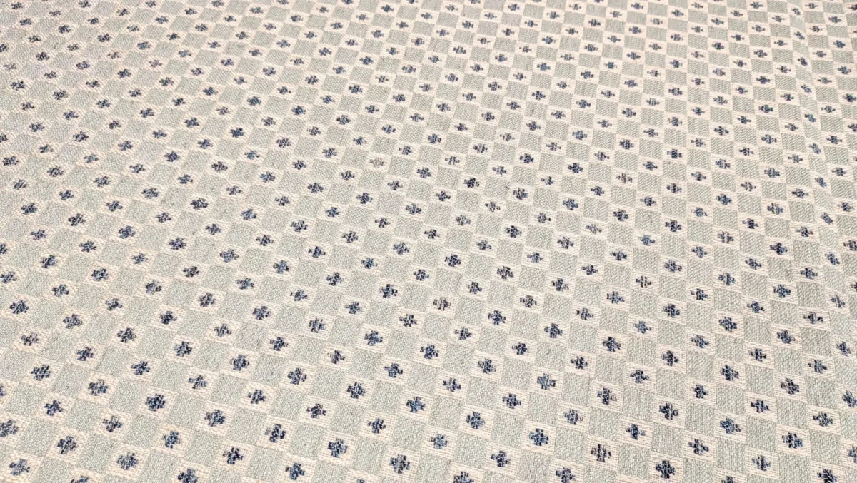 Verdi Fabric - Mineral by Verdi Fabric from Chess Vivaldi collection - black-grey geometric woven