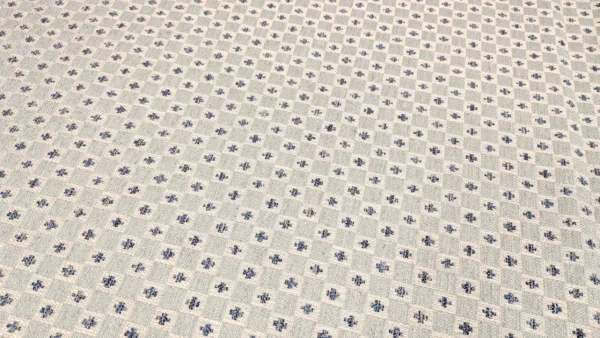 Verdi Fabric from Chess Vivaldi collection - black-grey geometric woven