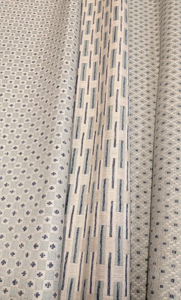 Rossini Fabric - Mineral by Rossini Fabric from Chess Vivaldi collection - black-grey geometric woven