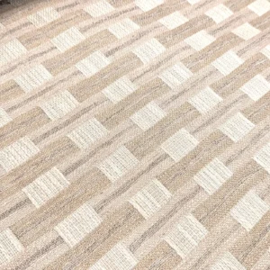 Corelli Fabric from Chess Vivaldi collection - neutral geometric woven