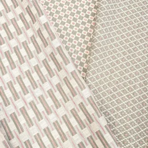 Verdi Fabric from Chess Vivaldi collection - green geometric woven