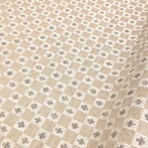 Verdi Fabric from Chess Vivaldi collection - neutral geometric woven