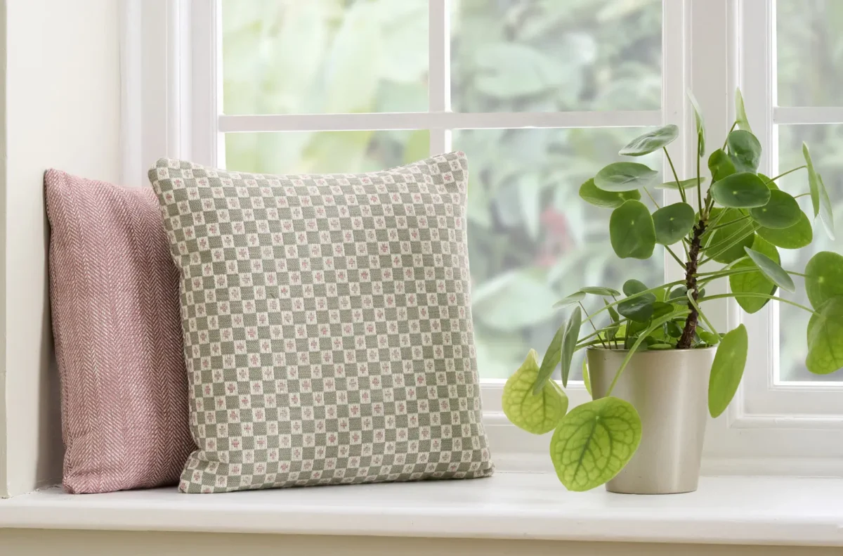 Verdi Fabric from Chess Vivaldi collection - neutral geometric woven
