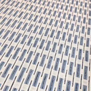 Corelli Fabric from Chess Vivaldi collection - blue geometric woven