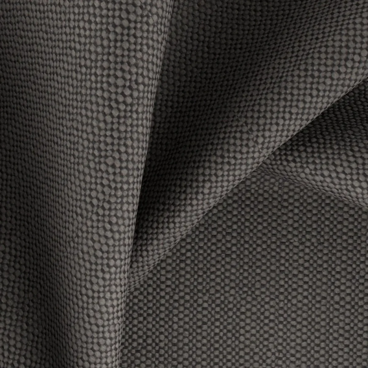 Maverick Fabric - 21 Peat by Maverick Fabric from Wemyss Maverick collection - black-grey plain jacquard
