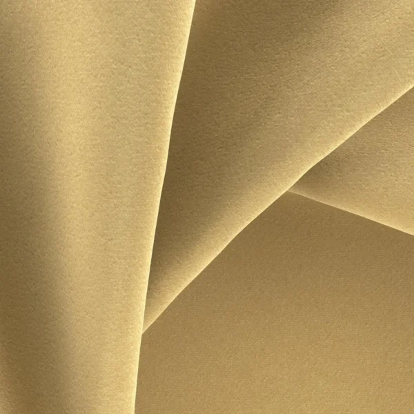 Marilyn Fabric - 40 Caramel by Marilyn Fabric from Wemyss Marilyn collection - yellow plain velvet-chenille