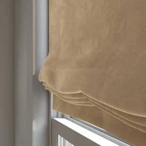 Marilyn Fabric from Wemyss Marilyn collection - neutral plain velvet-chenille