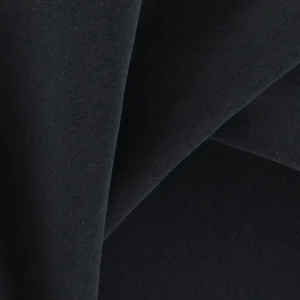 Marilyn Fabric from Wemyss Marilyn collection - black-grey plain velvet-chenille