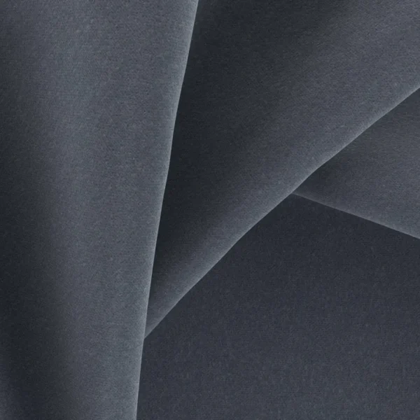Marilyn Fabric - 28 Steel by Marilyn Fabric from Wemyss Marilyn collection - black-grey plain velvet-chenille