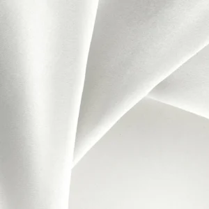 Marilyn Fabric from Wemyss Marilyn collection - white plain velvet-chenille