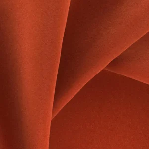 Marilyn Fabric from Wemyss Marilyn collection - orange plain velvet-chenille
