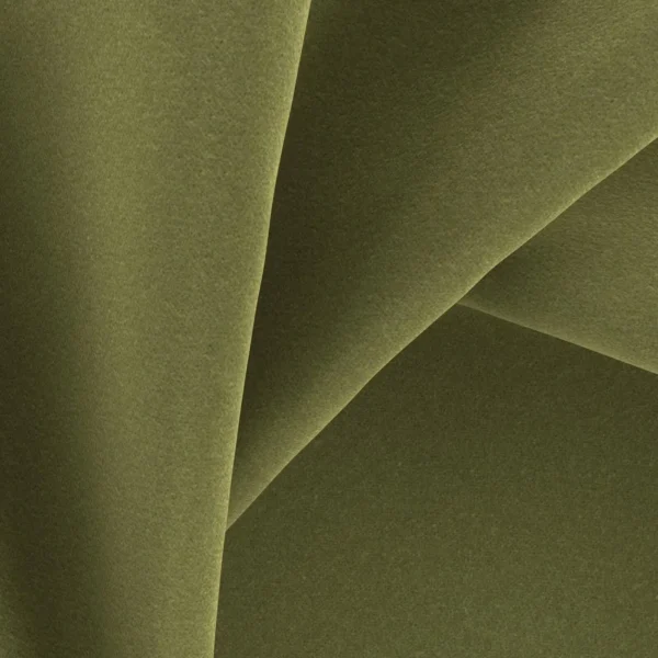 Marilyn Fabric - 04 Army by Marilyn Fabric from Wemyss Marilyn collection - green plain velvet-chenille
