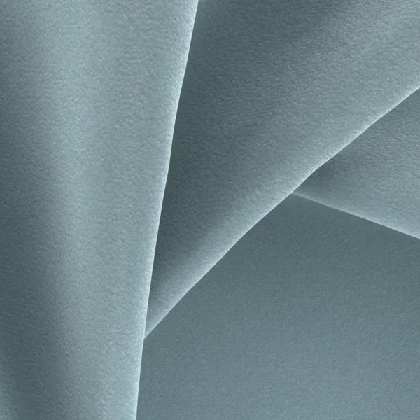 Marilyn Fabric - 01 Coastal by Marilyn Fabric from Wemyss Marilyn collection - blue plain velvet-chenille