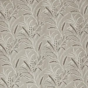 Bambous Fabric from Prestigious Textiles Mauritius collection - brown botanical embroideried