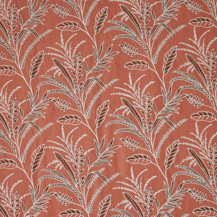Bambous Fabric - Papaya swatch