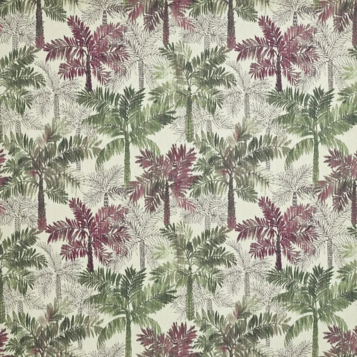Flacq Fabric - Sangria swatch