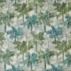 Flacq Fabric from Prestigious Textiles Mauritius collection - green botanical printed