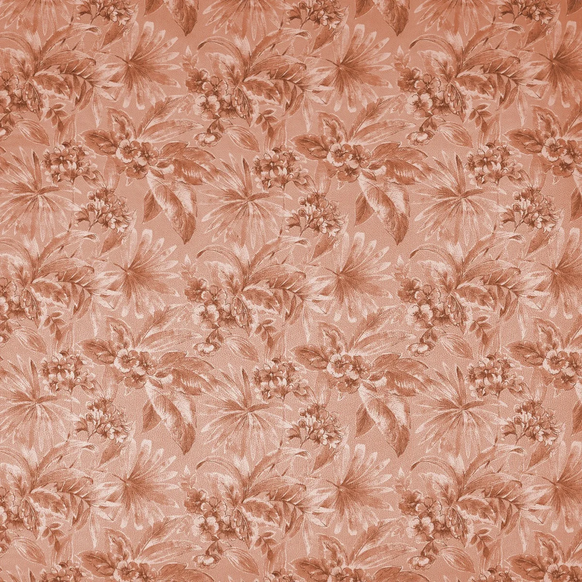 Rosebelle Fabric from Prestigious Textiles Mauritius collection - orange botanical printed