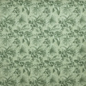 Rosebelle Fabric from Prestigious Textiles Mauritius collection - green botanical printed