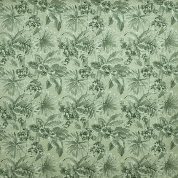 Rosebelle Fabric - Rainforest by Rosebelle Fabric from Prestigious Textiles Mauritius collection - green botanical printed