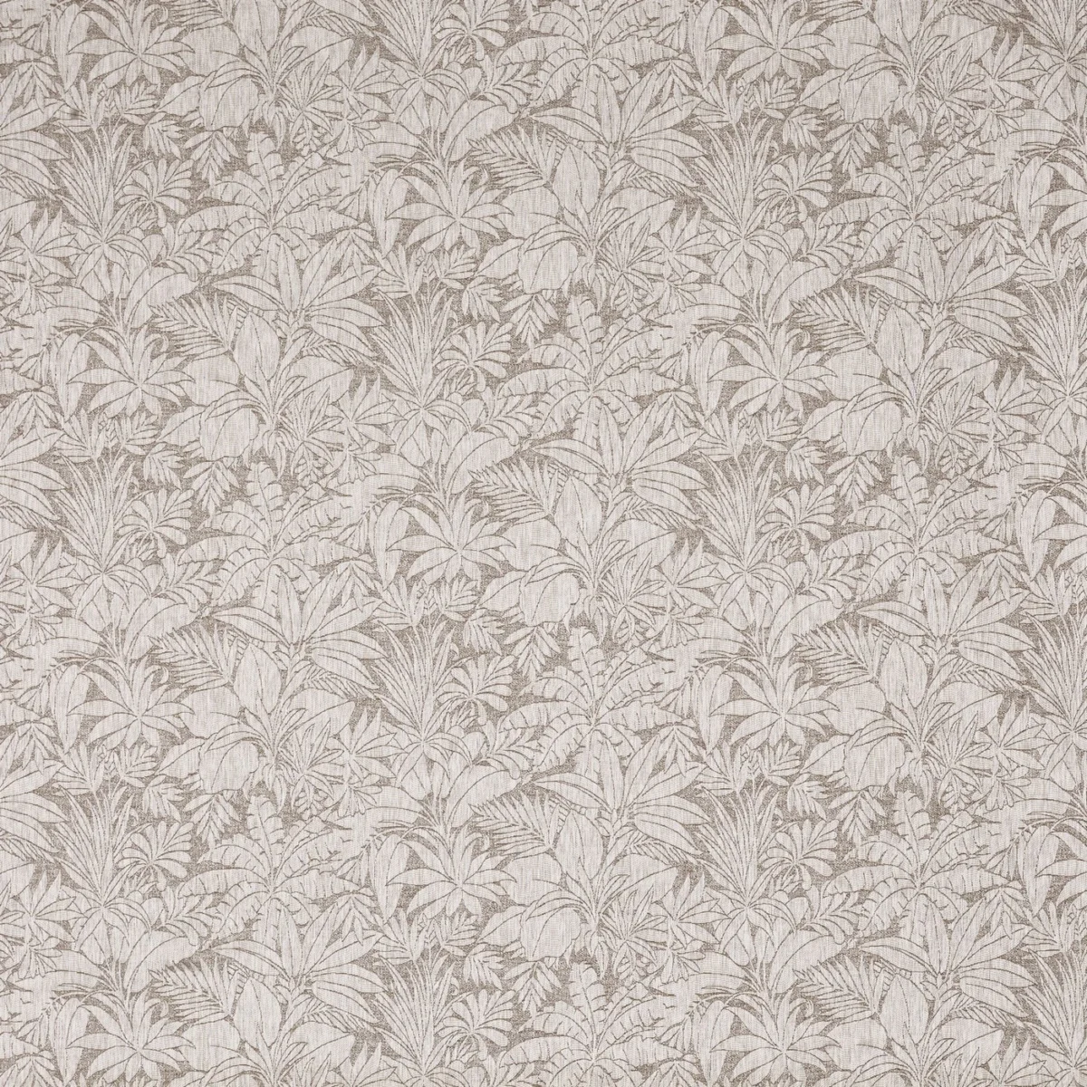 Tamarin Fabric - Almond by Tamarin Fabric from Prestigious Textiles Mauritius collection - black-grey botanical woven