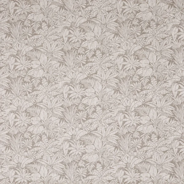 Tamarin Fabric from Prestigious Textiles Mauritius collection - black-grey botanical woven
