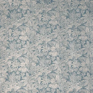 Tamarin Fabric from Prestigious Textiles Mauritius collection - blue botanical woven