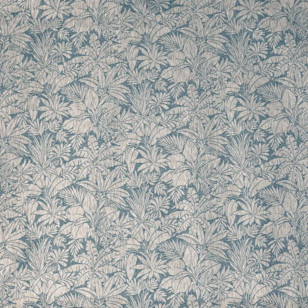 Tamarin Fabric - Rainforest by Tamarin Fabric from Prestigious Textiles Mauritius collection - blue botanical woven