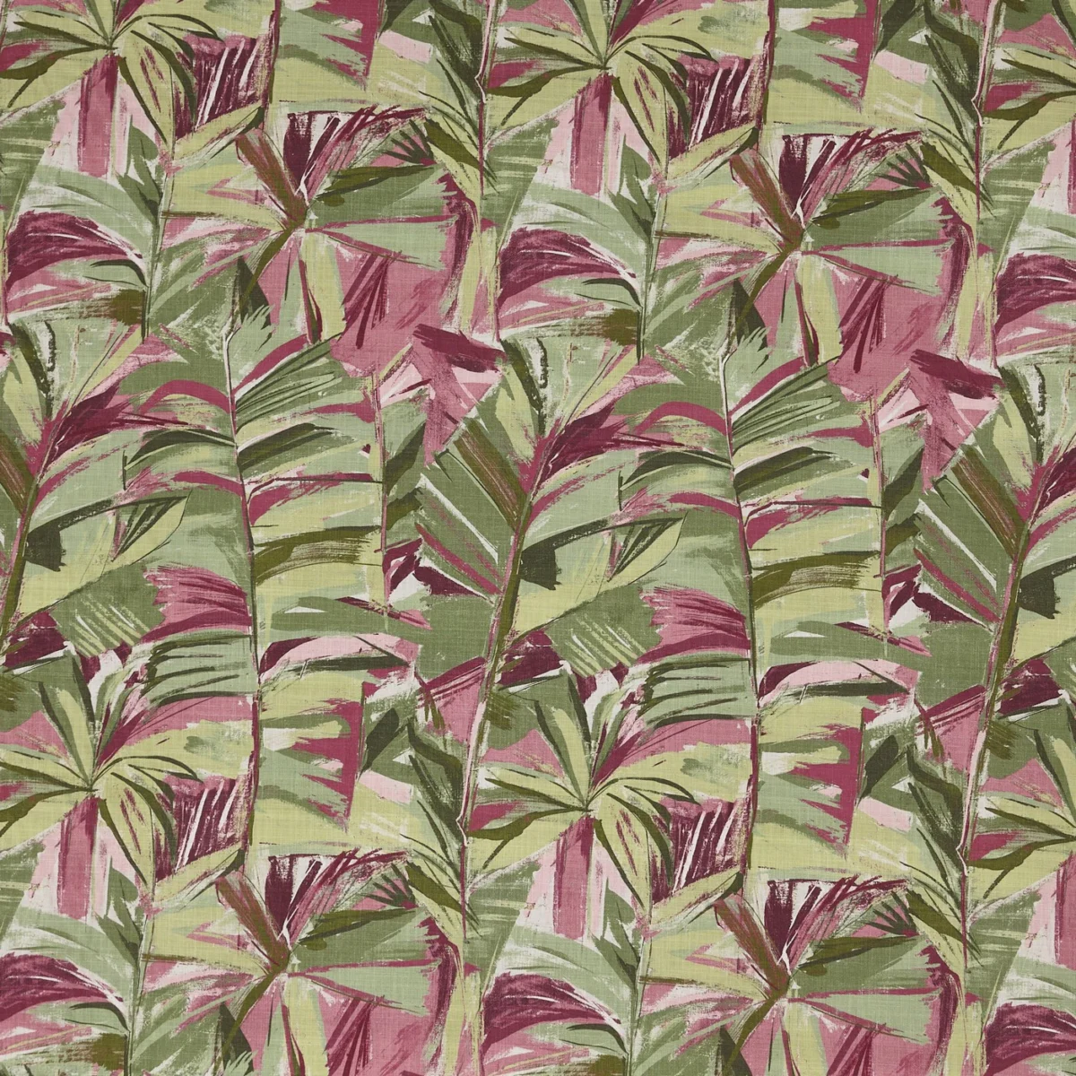Grand Baie Fabric from Prestigious Textiles Mauritius collection - green botanical printed
