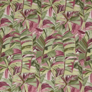 Grand Baie Fabric from Prestigious Textiles Mauritius collection - green botanical printed