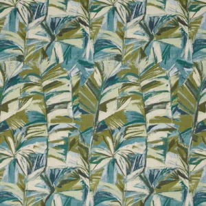 Grand Baie Fabric from Prestigious Textiles Mauritius collection - blue botanical printed