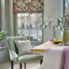 Triolet Fabric from Prestigious Textiles Mauritius collection - purple botanical velvet-chenille